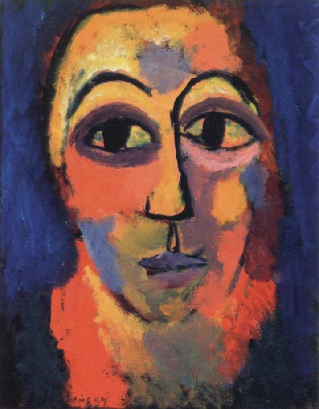 Alexei Jawlensky head oil painting picture